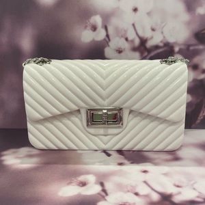 Classic Mini Flap Jelly Cross body Bag.